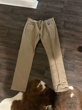 Men's Slim Fit Chino Pants - Khaki